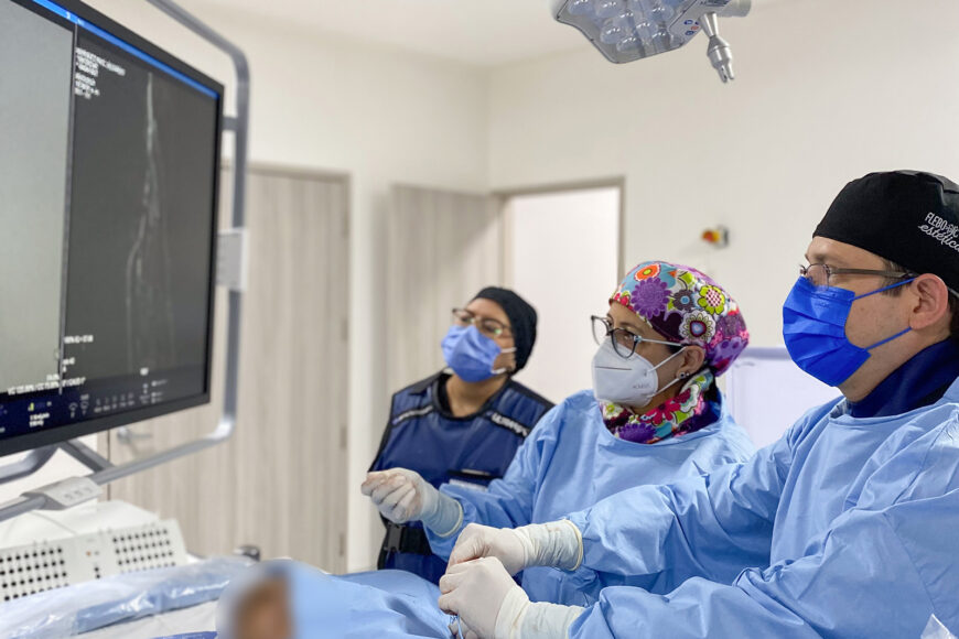 Angioplastia de miembros inferiores